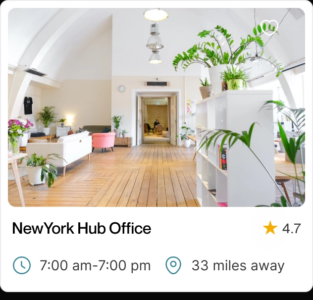 Workspace card at 316px wide with a 3:2 image